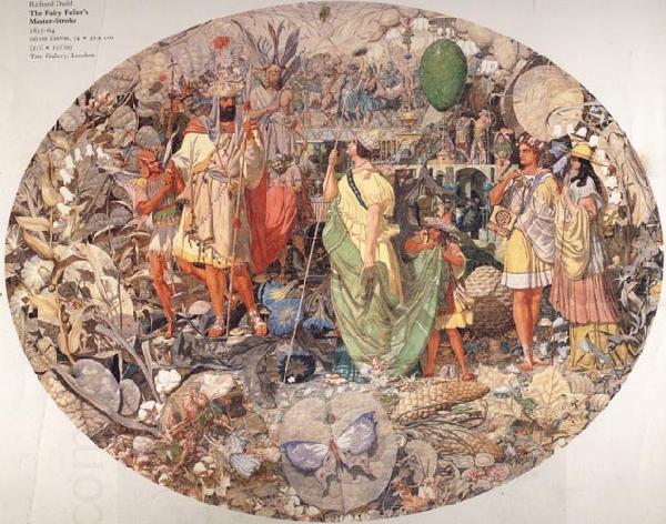 Richard  Dadd Contradiction:Oberon and Titania oil painting picture